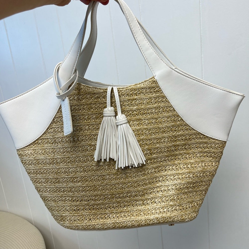 Sole Society Ebba Straw Tote